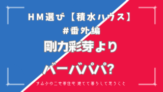 HM選び【積水ハウス 番外編】剛力彩芽よりバーバパパ?